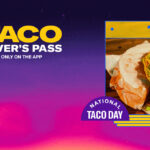 Taco Bell's Menu Board showcasing various lunch and dinner options