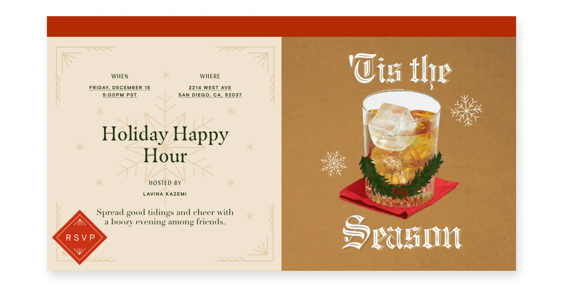 Christmas Party Invitation