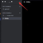 discord server menu