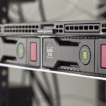 Rack server with multiple servers installed