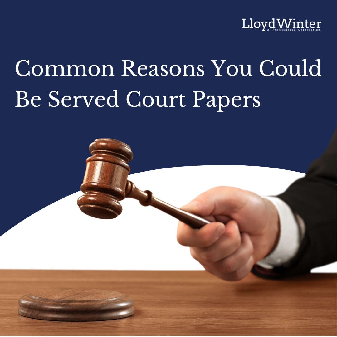Handing Over Legal Documents